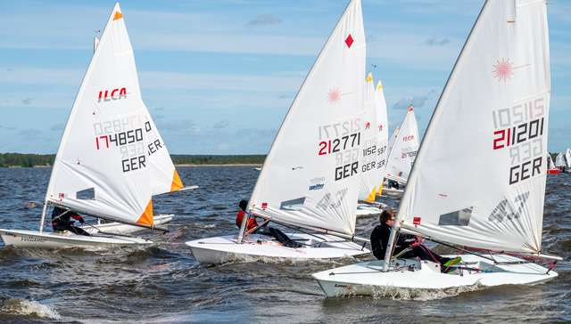 Start ILCA beim Kick-Off 24