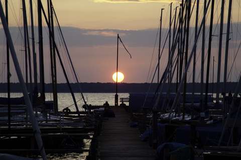 YSTM Steg am Abend